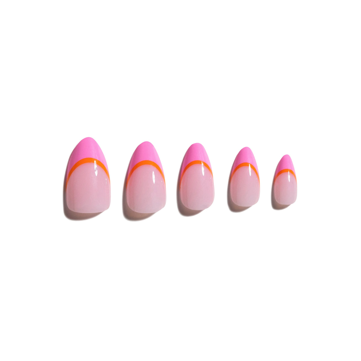 Lover Girl — Blush French Almond Press-On Nails