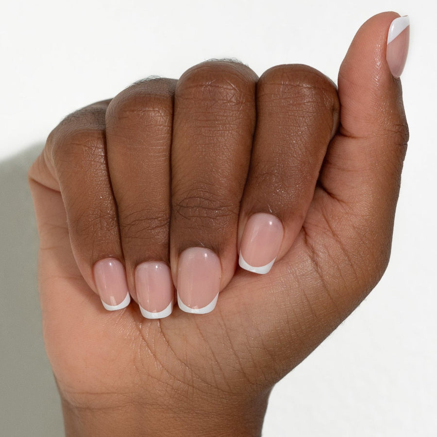 Classy Gal Squared — French Square Press-On Nails