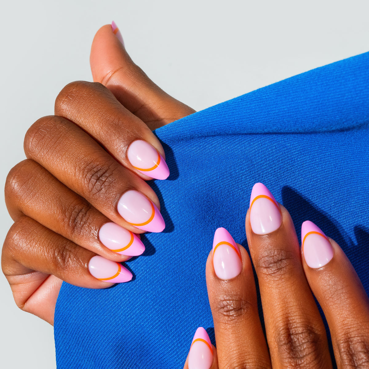 Lover Girl — Blush French Almond Press-On Nails