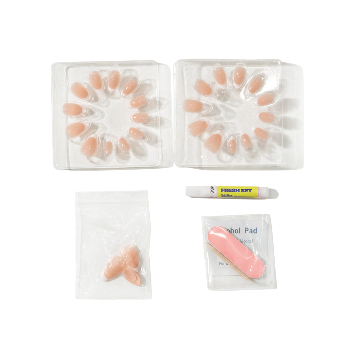 Classy Gal — French Almond Press-On Nails